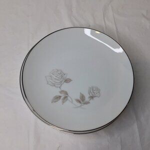 Noritake Bone China Rosay Dessert Bread Dish Discontinued Replacement 6216 Four